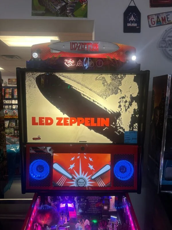 Stern Pinball LOADED Led Zeppelin Premium Pinball Machine — image 4