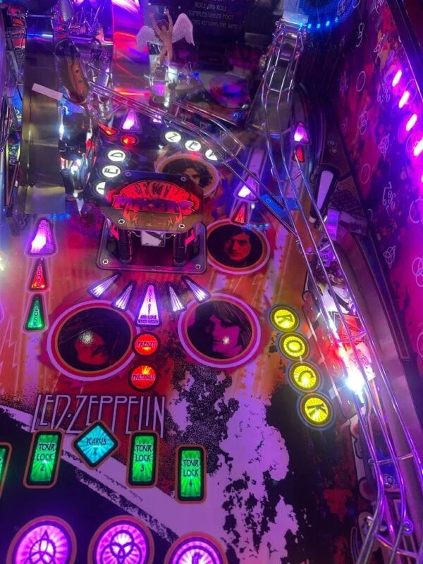 Stern Pinball LOADED Led Zeppelin Premium Pinball Machine — image 11