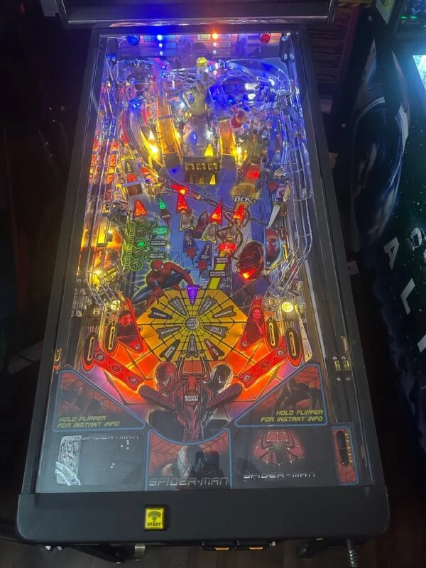 Stern Pinball LOADED Spider-Man Pinball Machine — image 5