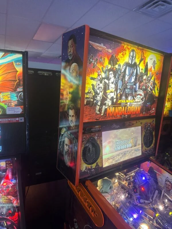 Stern Pinball LOADED The Mandalorian Premium Pinball Machine — image 3
