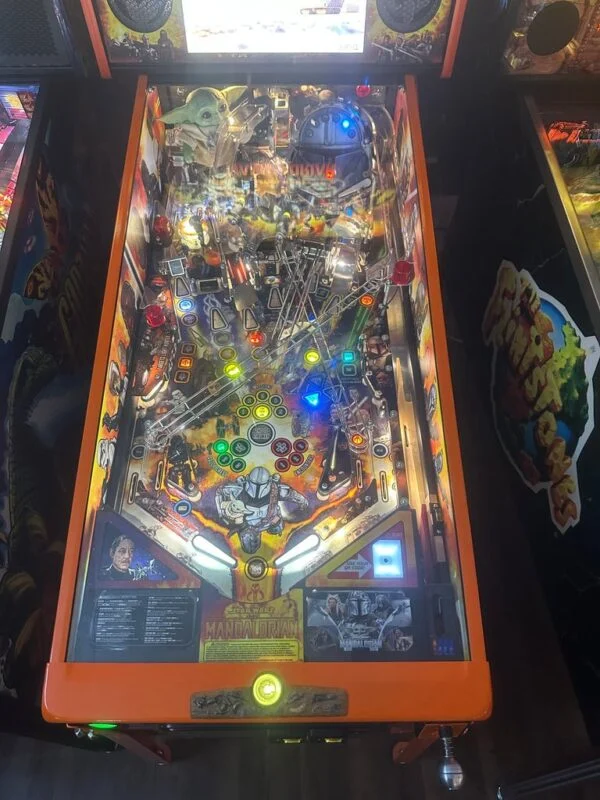 Stern Pinball LOADED The Mandalorian Premium Pinball Machine — image 7