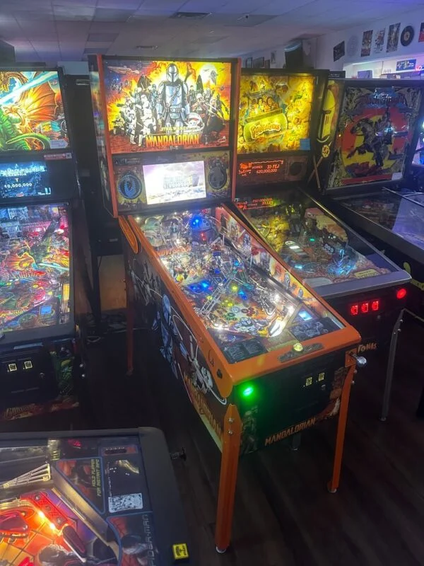 Stern Pinball LOADED The Mandalorian Premium Pinball Machine — image 12