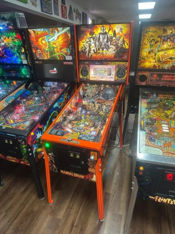 Stern Pinball LOADED The Mandalorian Premium Pinball Machine — image 13
