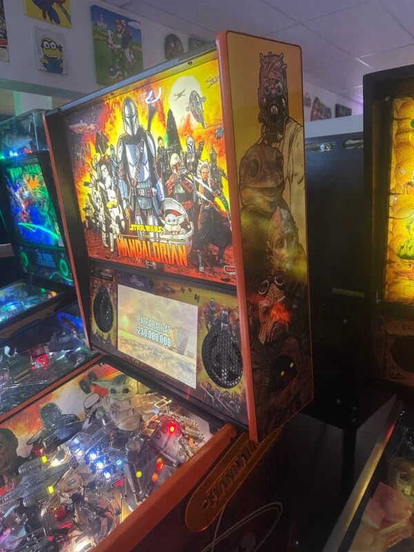 Stern Pinball LOADED The Mandalorian Premium Pinball Machine — image 16