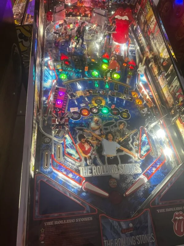 Stern Pinball LOADED The Rolling Stones Limited Edition Pinball Machine — image 7