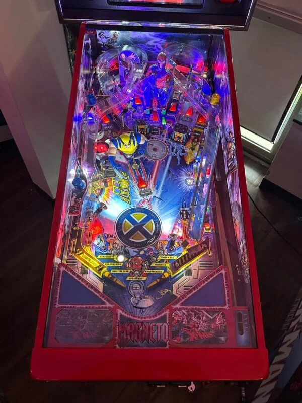 Stern Pinball LOADED X-Men Limited Magneto Edition Pinball Machine — image 3