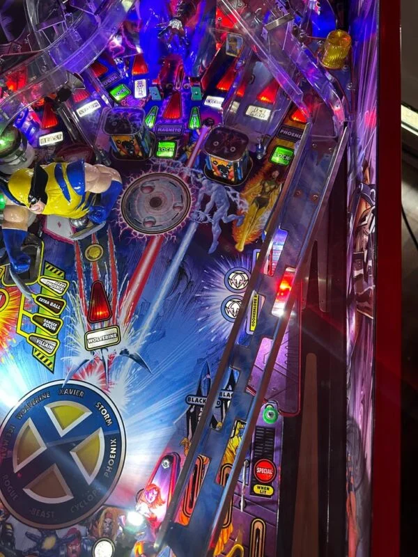 Stern Pinball LOADED X-Men Limited Magneto Edition Pinball Machine — image 6