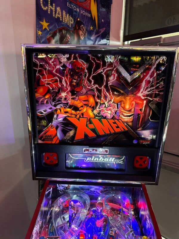 Stern Pinball LOADED X-Men Limited Magneto Edition Pinball Machine — image 13