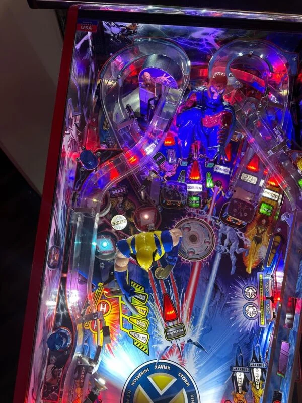 Stern Pinball LOADED X-Men Limited Magneto Edition Pinball Machine — image 15