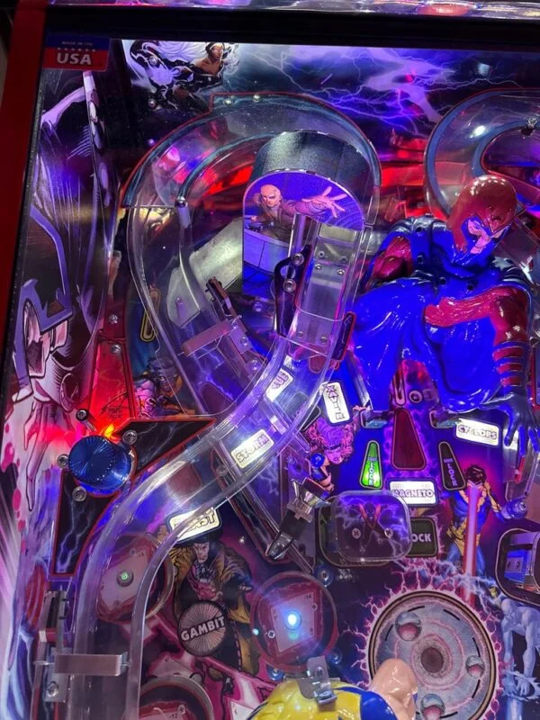 Stern Pinball LOADED X-Men Limited Magneto Edition Pinball Machine — image 20