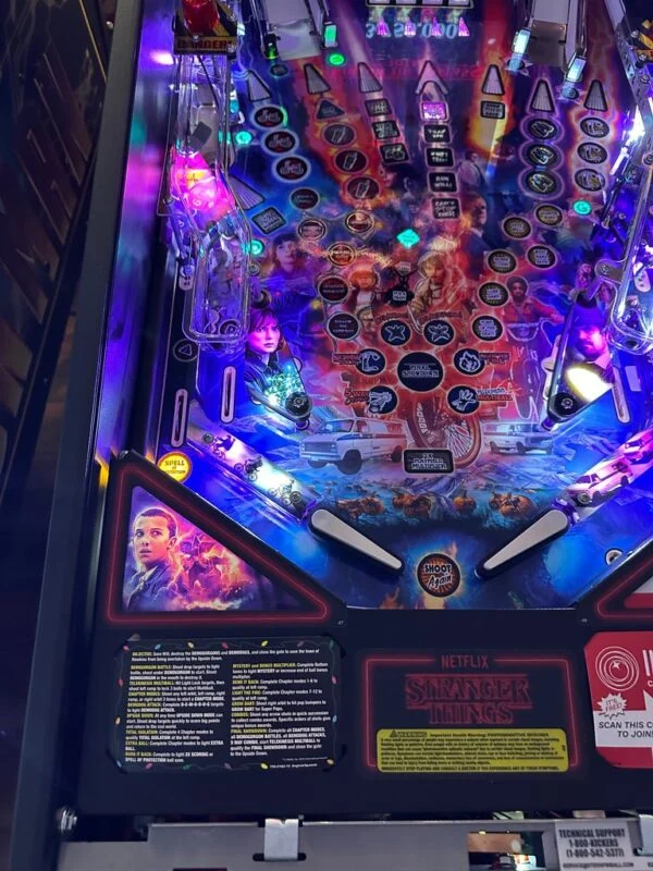 Stern Pinball Stranger Things Premium Pinball Machine — image 3