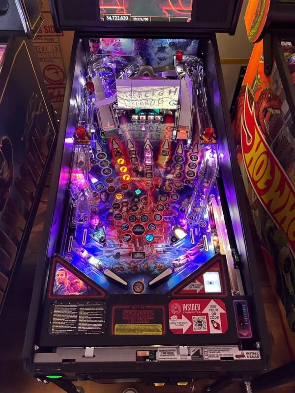 Stern Pinball Stranger Things Premium Pinball Machine — image 12