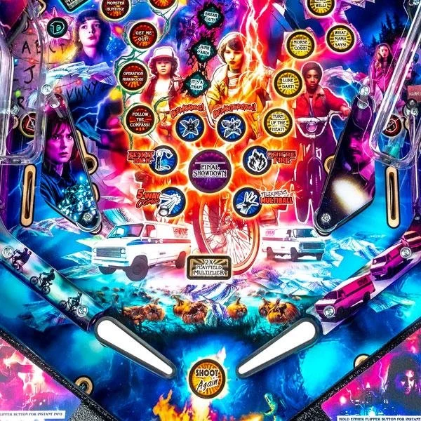 Stern Pinball Stranger Things Pro Pinball Machine — image 2