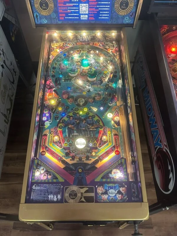 Stern Pinball The Beatles Gold Pinball Machine — image 2