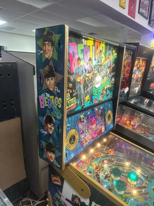 Stern Pinball The Beatles Gold Pinball Machine — image 3