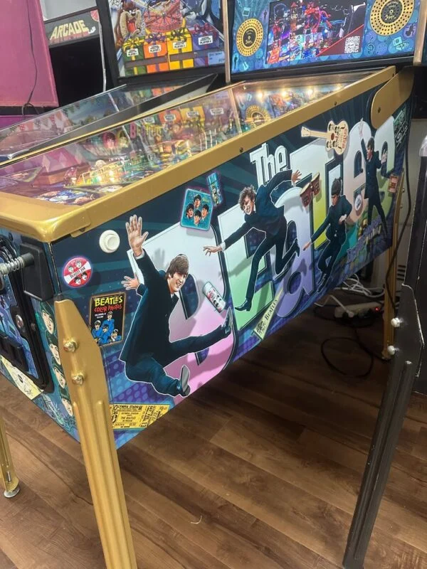 Stern Pinball The Beatles Gold Pinball Machine — image 6