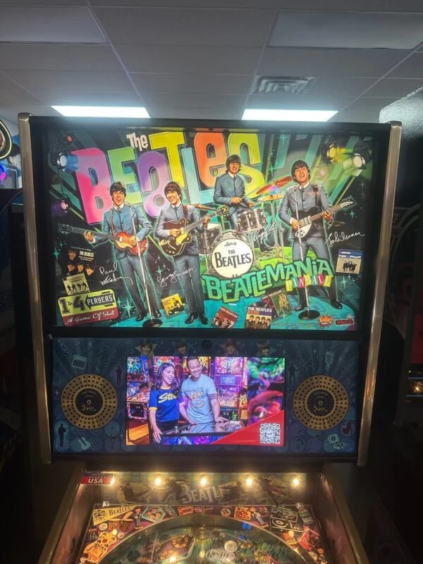 Stern Pinball The Beatles Gold Pinball Machine — image 9