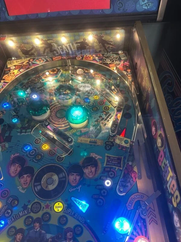 Stern Pinball The Beatles Gold Pinball Machine — image 10