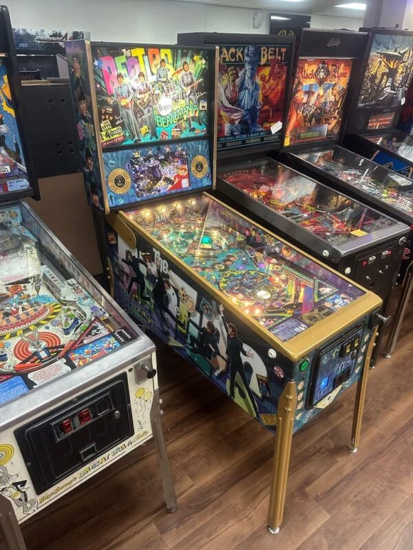 Stern Pinball The Beatles Gold Pinball Machine — image 11