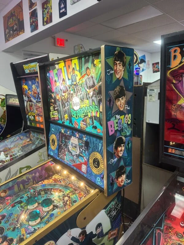 Stern Pinball The Beatles Gold Pinball Machine — image 12