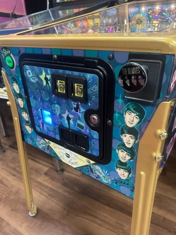 Stern Pinball The Beatles Gold Pinball Machine — image 13