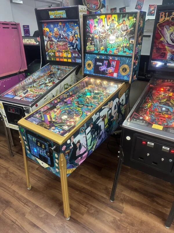 Stern Pinball The Beatles Gold Pinball Machine — image 14