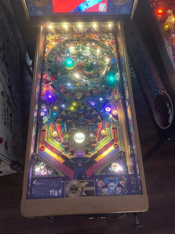 Stern Pinball The Beatles Gold Pinball Machine — image 15