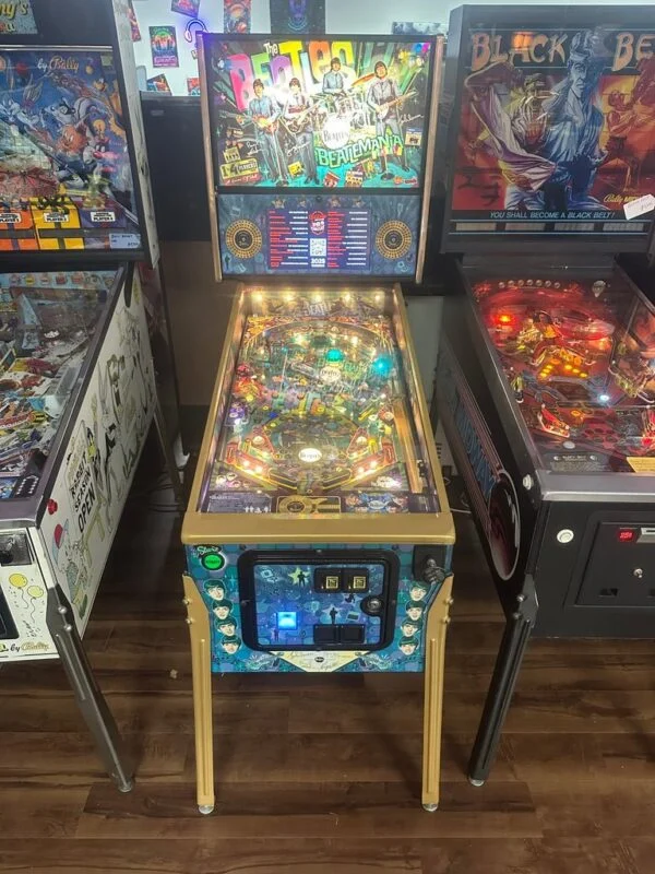 Stern Pinball The Beatles Gold Pinball Machine — image 16