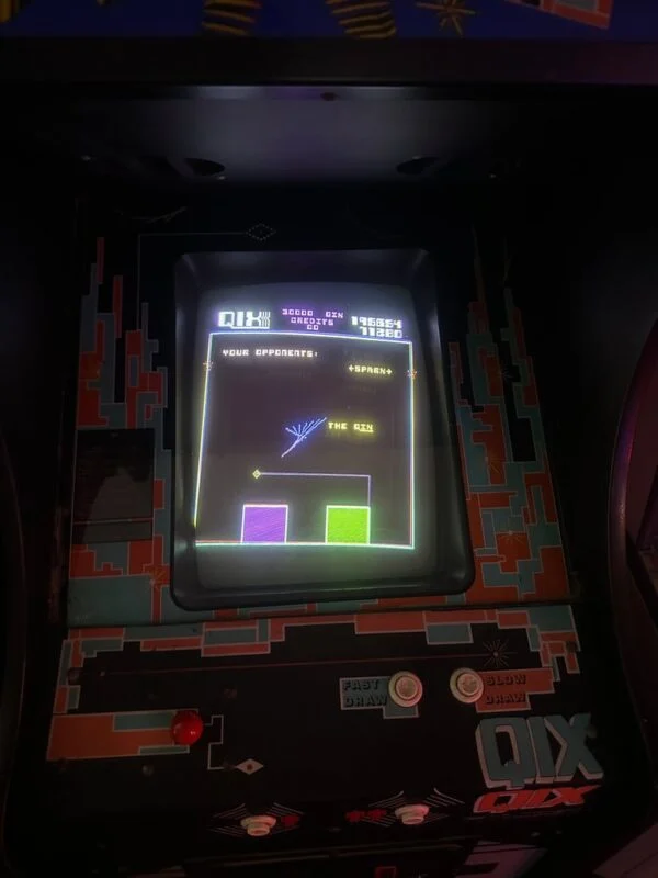 Taito QIX Classic Upright Arcade Game — image 5