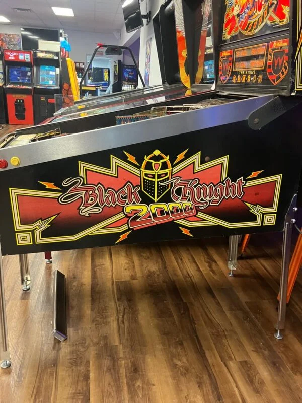 Williams Black Knight 2000 Pinball Machine — image 10