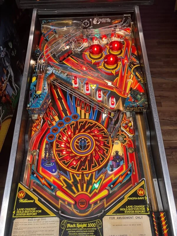 Williams Black Knight 2000 Pinball Machine — image 15