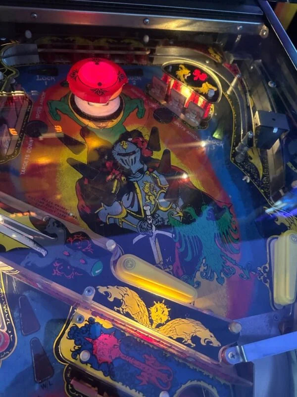 Williams Black Knight Pinball Machine — image 10
