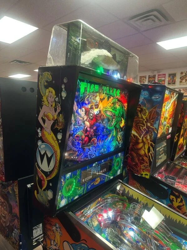 Williams LOADED Fish Tales Pinball Machine — image 3