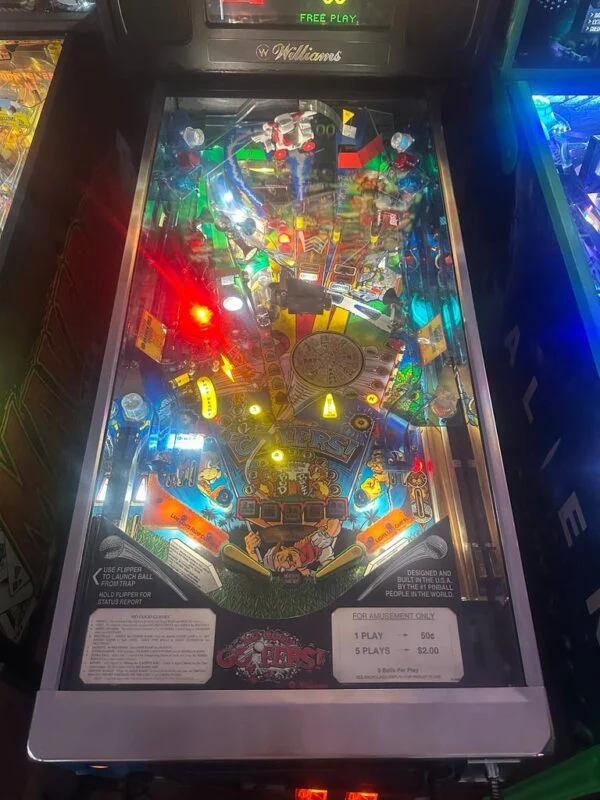Williams LOADED No Good Gophers Pinball Machine — image 4