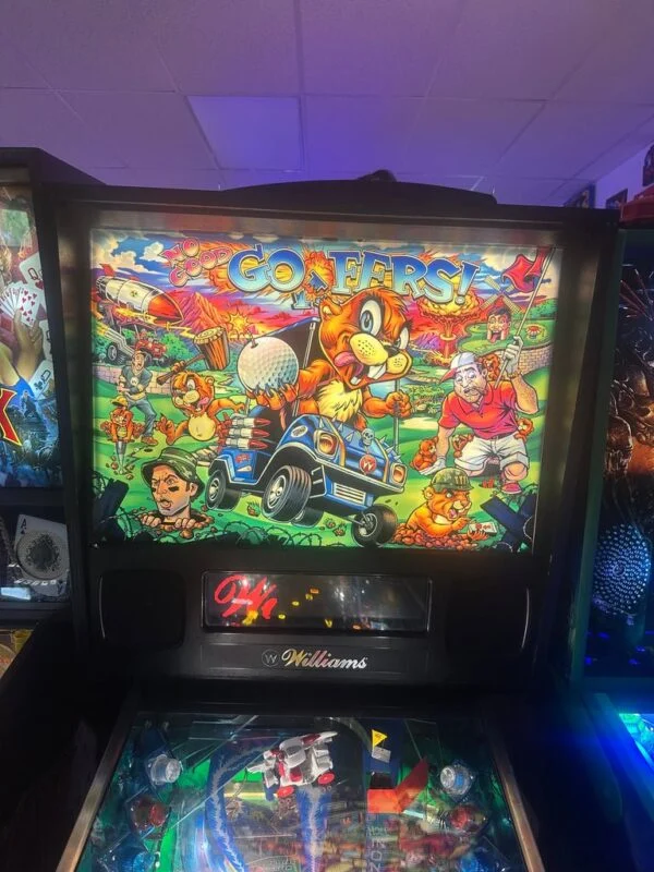 Williams LOADED No Good Gophers Pinball Machine — image 16