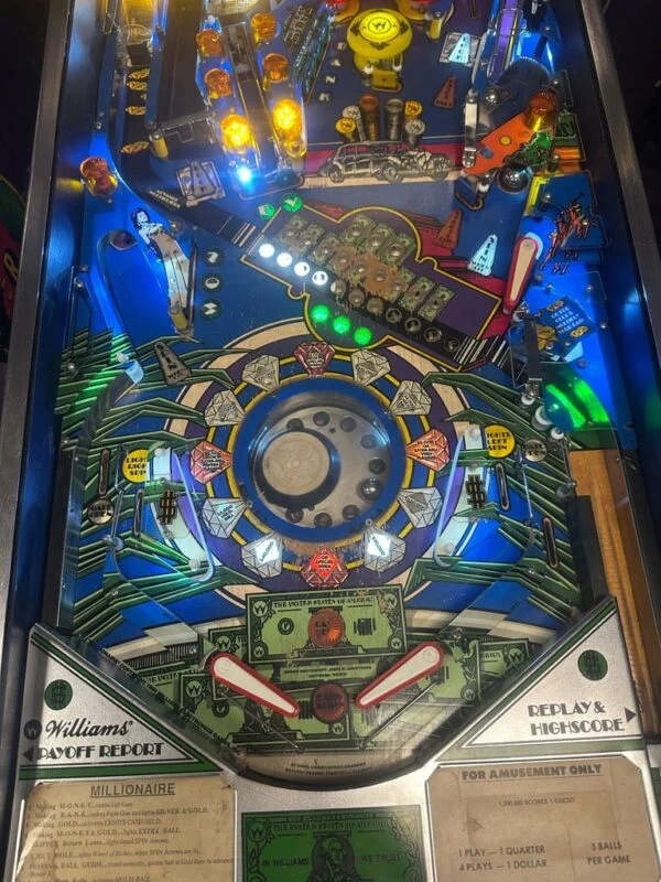 Williams Millionaire Pinball Machine — image 3