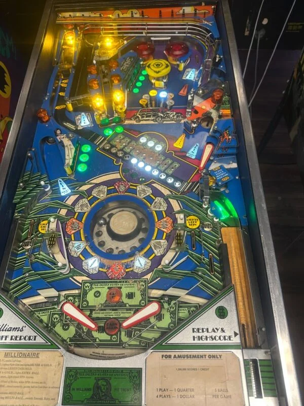 Williams Millionaire Pinball Machine — image 5