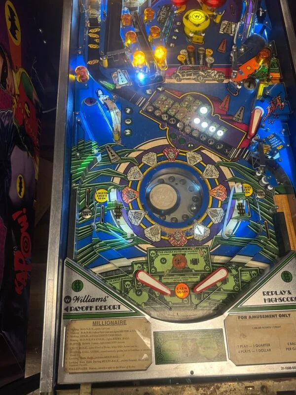 Williams Millionaire Pinball Machine — image 6